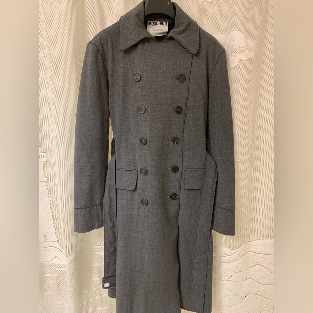 Moschino Couture trench coat